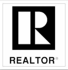 Black and white REALTOR® logo featuring a stylized R inside a square, with the word REALTOR written below in bold, uppercase letters—a trusted symbol when working with a realtor.